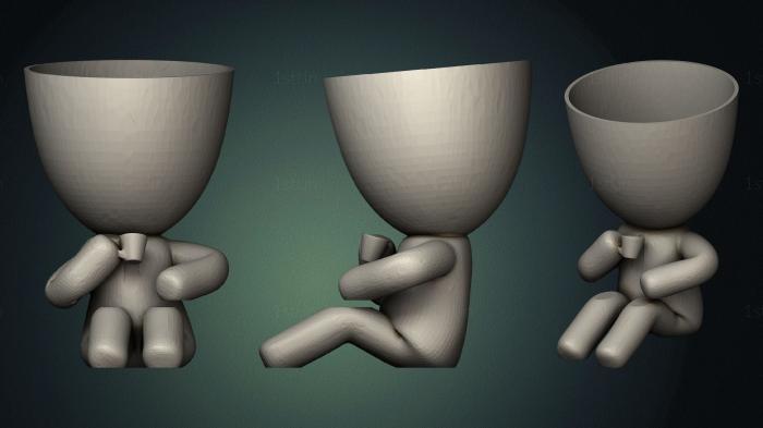 Vases (VZ_0995) 3D model for CNC machine